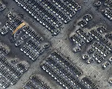 Nieuwe aftermath foto's geëxplodeerde containerterminal Tianjin