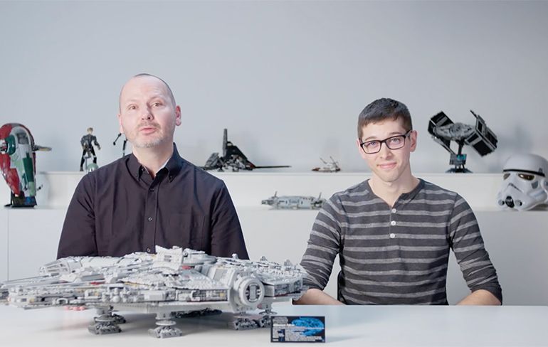 Nieuwe Lego's Millenium Falcon-set is grootste Lego set ooit