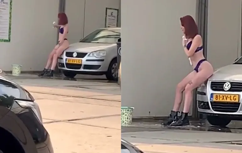 Nieuwe manier van auto wassen wel aangenaam voor het oog, maar niet effectief