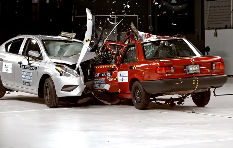 Nogal een verschil veiligheidstest Nissan in Mexico vs USA