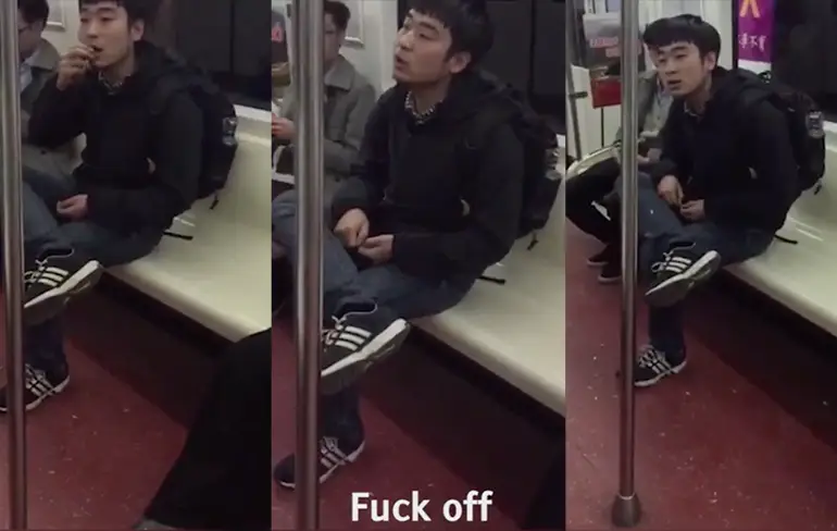 Nooit, maar dan ook nooit meloenpitjes eten in metro Xi'an