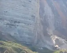 Normandische kust is een klif armer