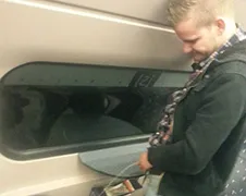 NS gaat aangifte doen tegen asociale treinplasser!