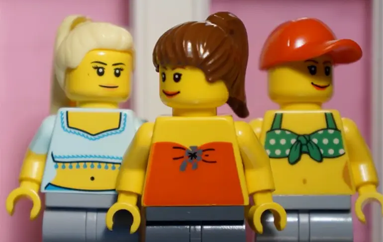 Nummer Marathon van Jebroer en Anita Doth in Lego
