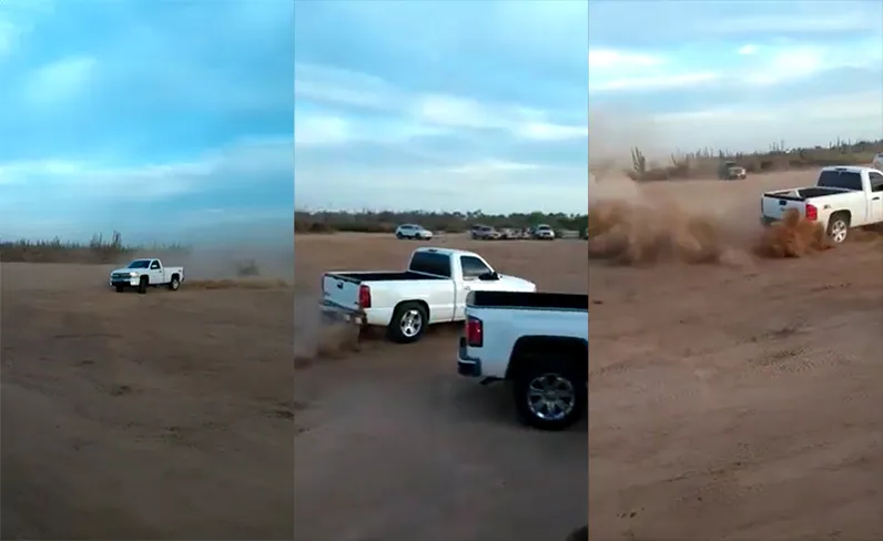 Oef, splinternieuwe truck minder waard na Truck Meet in Mexico