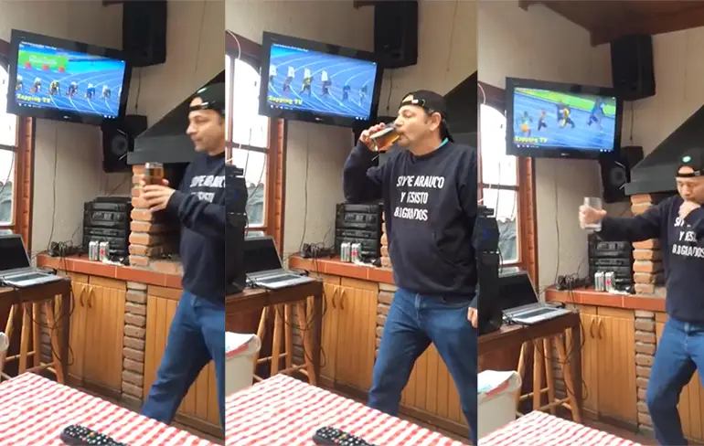 Omdat je genoeg moet drinken: Usain Bolt Drankspelletje