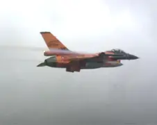 Onboard beelden F-16 viering 200 jaar Koninkrijk