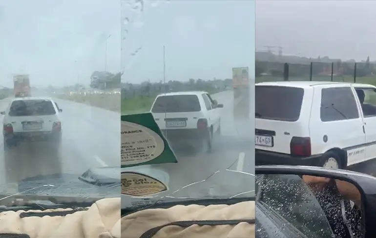 Ondertussen als het een keertje regent in Zuid-Afrika...