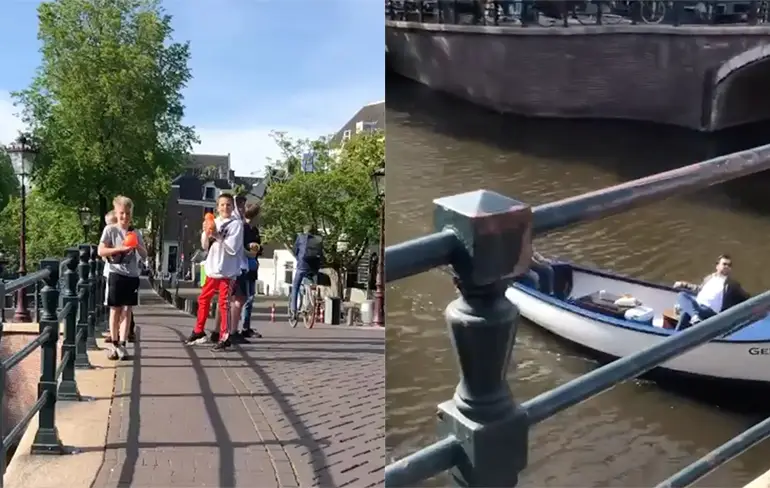 Ondertussen in Amsterdam: "Dit gaan we niet doen he!"