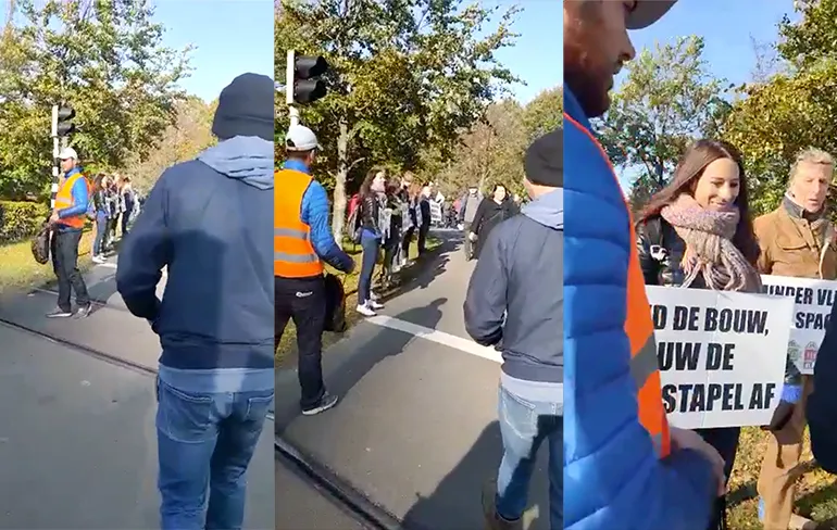 Ondertussen in Den Haag: Droge worst uitdelen