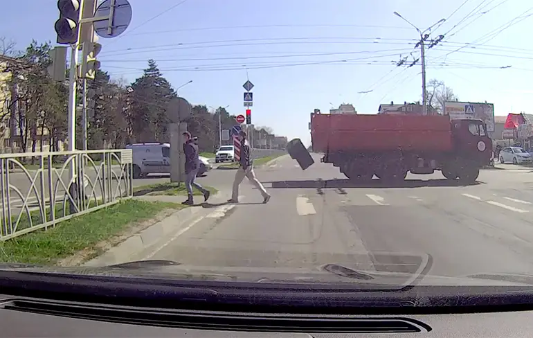 Ondertussen in het Russische Stavropol: Iemand verliest wat