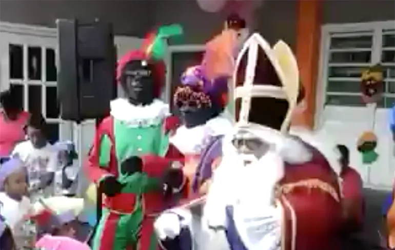 Ondertussen op Curaçao... Sint en Piet gaan even lekker los!