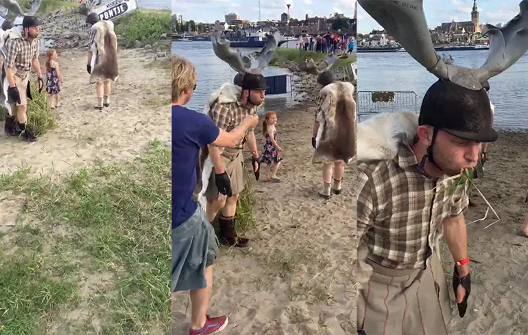Ondertussen op de Nijmeegse 4-daagse feesten...