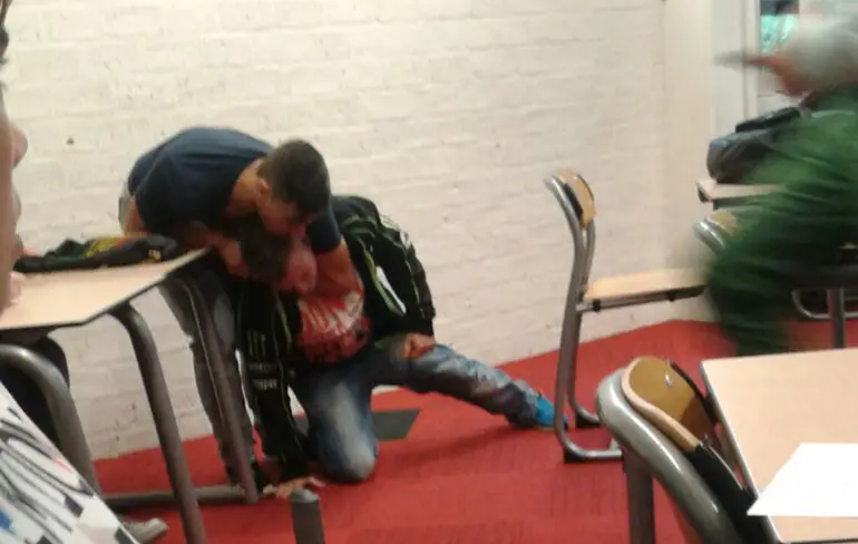 Ondertussen op het Drenthe College in Emmen: Noem mij geen zwarte!