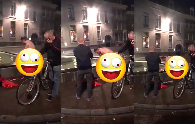Ondertussen tijdens Koningsdag 2019 in Leeuwarden
