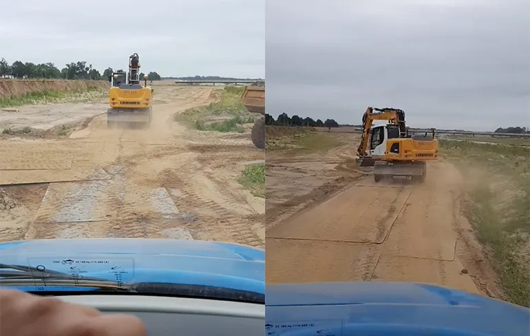 Ondertussen Wanssum: "Blijven zitten tijdens de rit, we gaan achteruit"