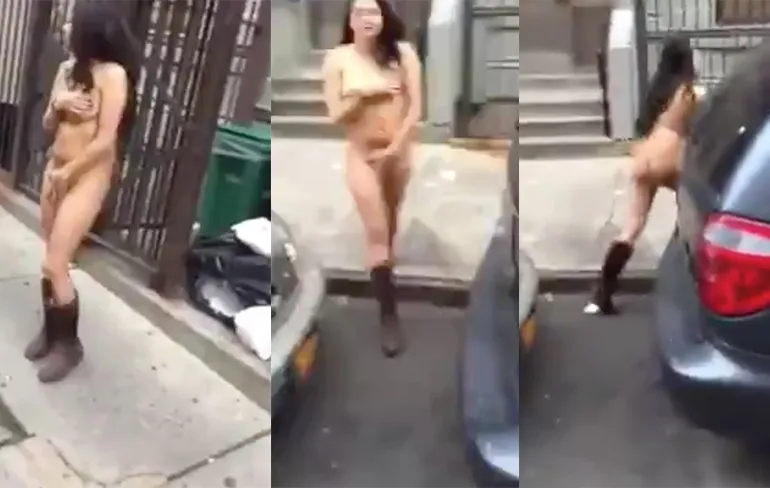 Ontrouwe vrouw moet voor straf naakt door New York lopen!