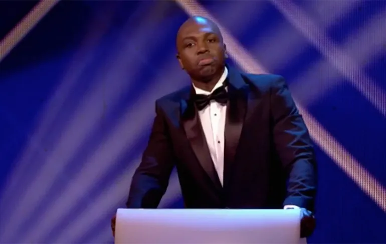 Ook BraboNeger ging lekker op de Roast van Gordon!