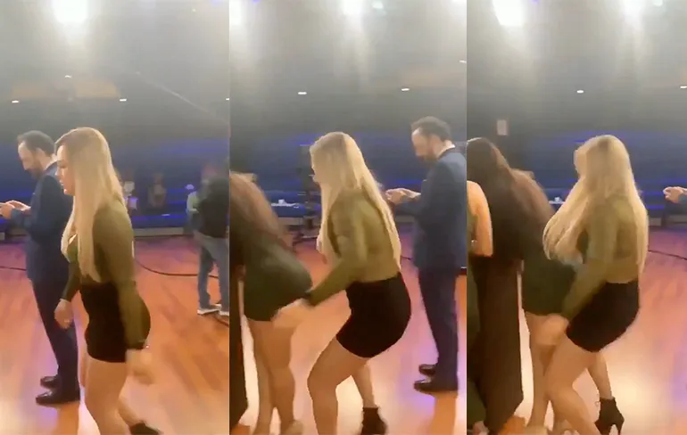 Ook leuk om naar te kijken: kontje ketsen