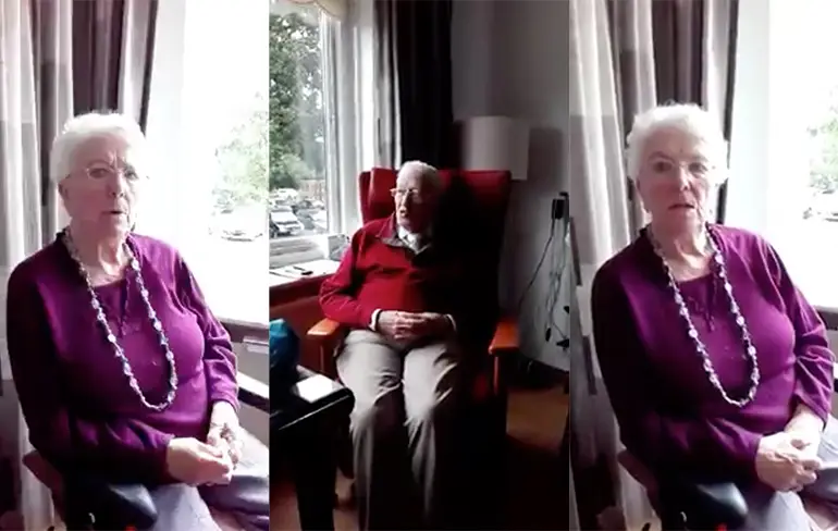 Opa en oma weten het zeker: Trump en Clinton zingen echt!