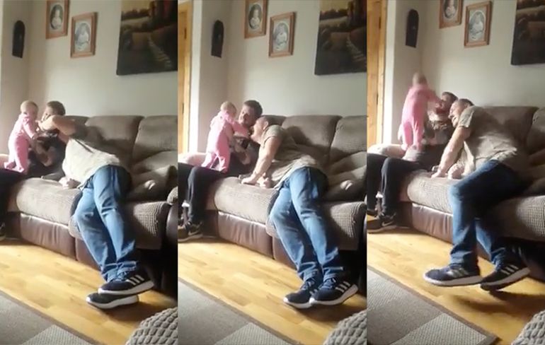 Opa in Ierland wordt te grazen genomen met grap met kleindochter