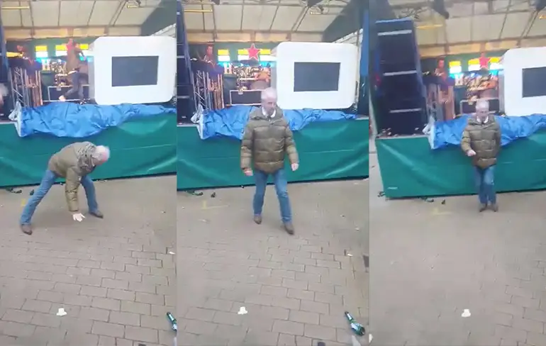 Opa lekker los op Koningsday in Groningen!
