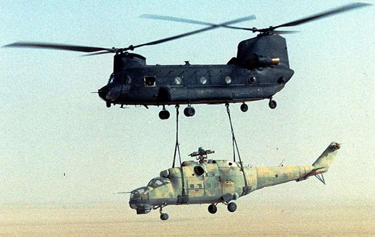 Operation Mount Hope III: Amerikanen stelen Russische top helikopter