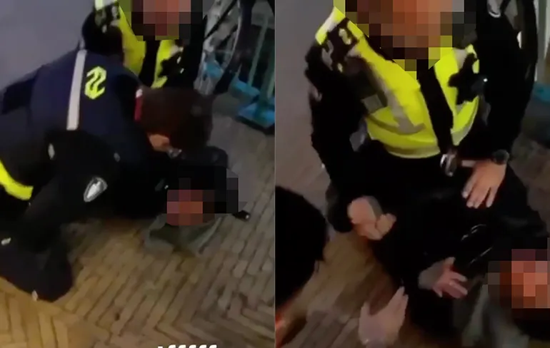 Ophef over video van spoorwegpolitie die vrouw proberen te arresteren