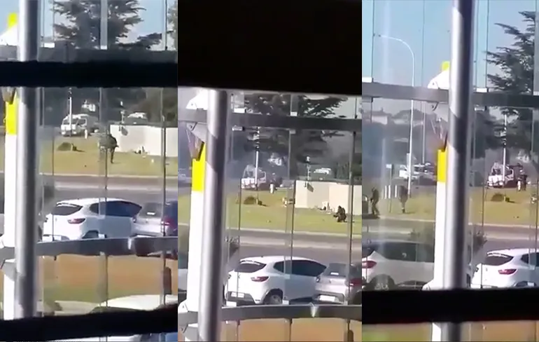 Overval met bom en automatische wapens in het Zuid-Afrikaanse Benoni