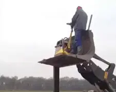 Paal heien kan ook zo!