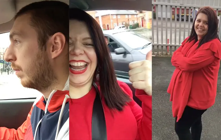 Papa die het perfecte Valentijnscadeau kreeg neemt wraak op zijn vrouw