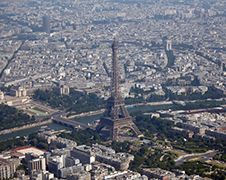 Parijs gezien van boven...