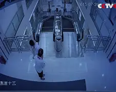 Personeel winkelcentrum Jingzhou was op de hoogte gevaar roltrap