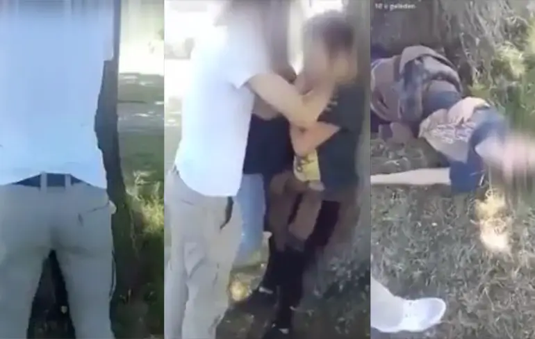 Pesters in Belgie wurgen 12-jarige jongen en gooien hem in het water