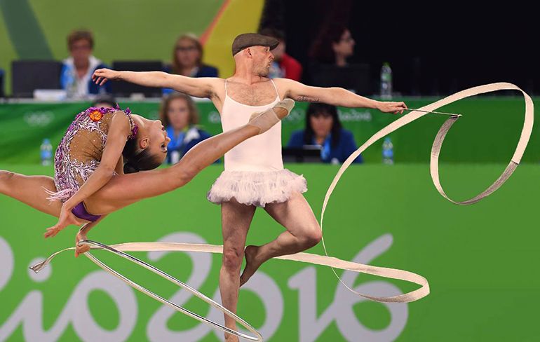 Photoshopkoning Ome Wim is de echte ster van de Olympische Spelen in Rio!