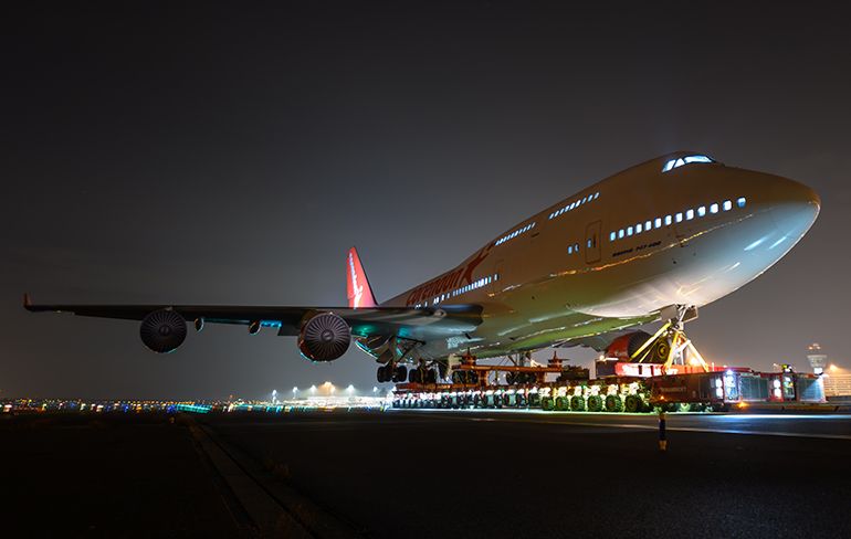 Piloot Erwin geeft via livestream een rondleiding in "zijn" Boeing 747