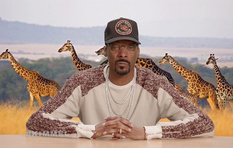Plizzanet Earth: Snoop Dogg doet commentaar scene Galapagoslandleguanen