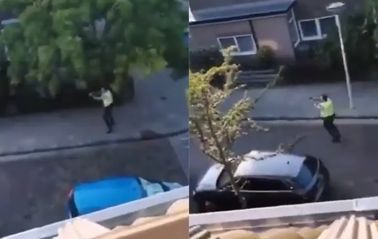 Politie lost schoten in Leiden, twee aanhoudingen verricht