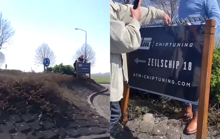 Politie niet blij met scherpe punten om flitsagentjes te pesten