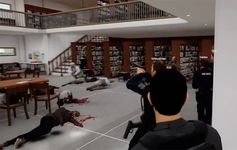 Politie NYPD traint in Virtual Reality op situaties met schutters