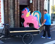 Pony dief in Denemarken krijgt heel klein lesje