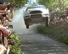 Poolse rally toeschouwers zijn niet bang om dood te gaan!