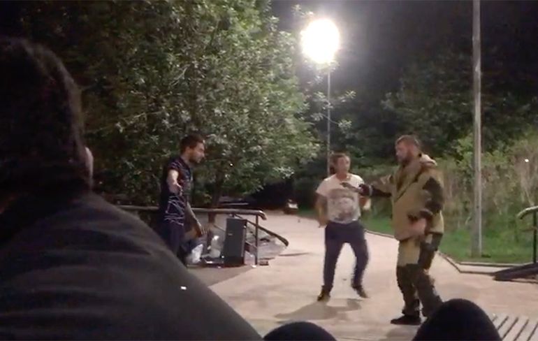 Potje knokken is ineens een gruwelijke steekpartij in park in Moskou