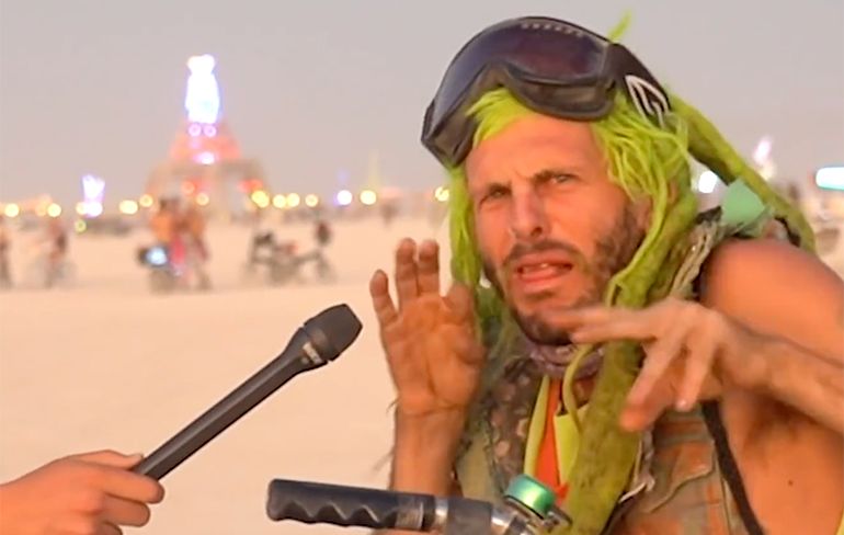 Priet toet toet: Gewoon wat Burning Man bezoekers aan het woord