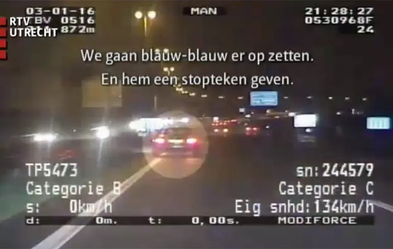 Psychopaat maakt er spannende dollemansrit van in Utrecht
