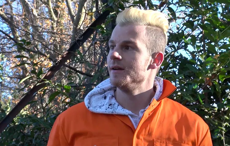 Rapper Sjors op de vlucht voor StukTV