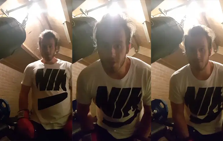 Rapper Sjors wil de boksring in om Dave Roelvink klappen te geven