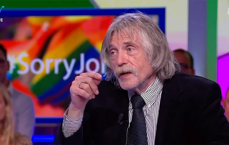 Reactie Johan Derksen over uitspraken homo's geen kijkcijferhit VI