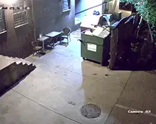 Restaurant Colorado had ineens geen vuilniscontainer meer...