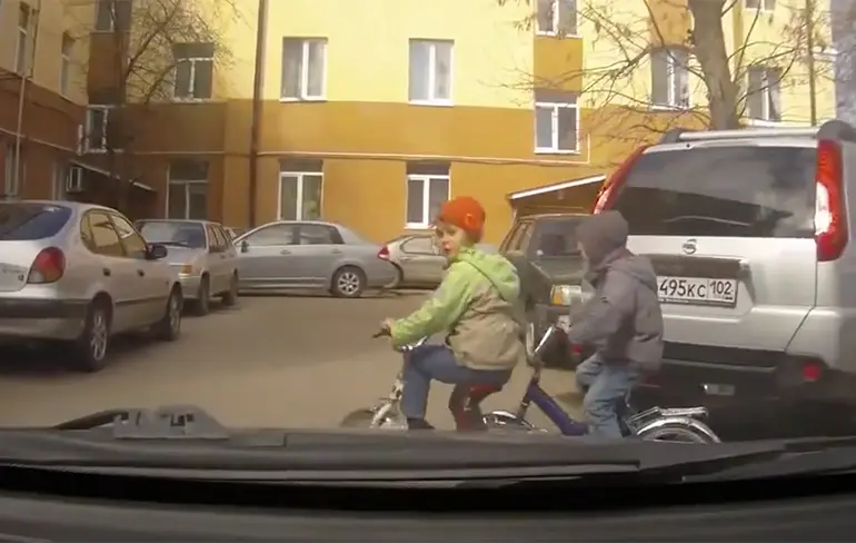 Road Rage beginnen zit er al vroeg in bij Russische kinderen